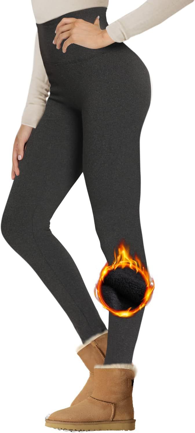 Samt Gepolsterte Leggings Hohe Taille Warme Wandern Workout