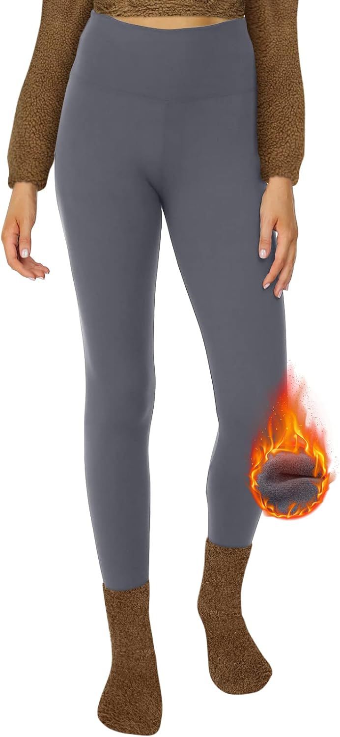 Samt Gepolsterte Leggings Hohe Taille Warme Wandern Workout